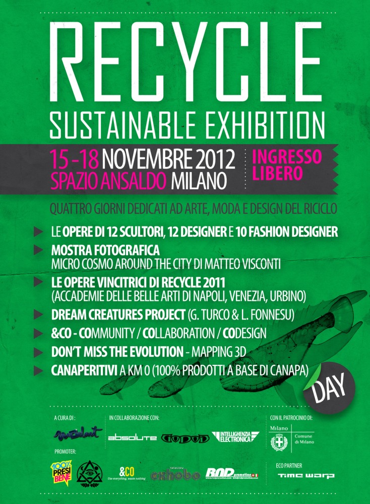 Recycle Sustainable Exhibition, il vivere sostenibile a Milano! (1/6)